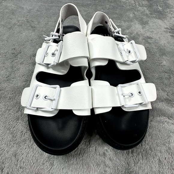 White‎ Sandals Madden NYC Size 3 NWOT - Picture 2 of 12